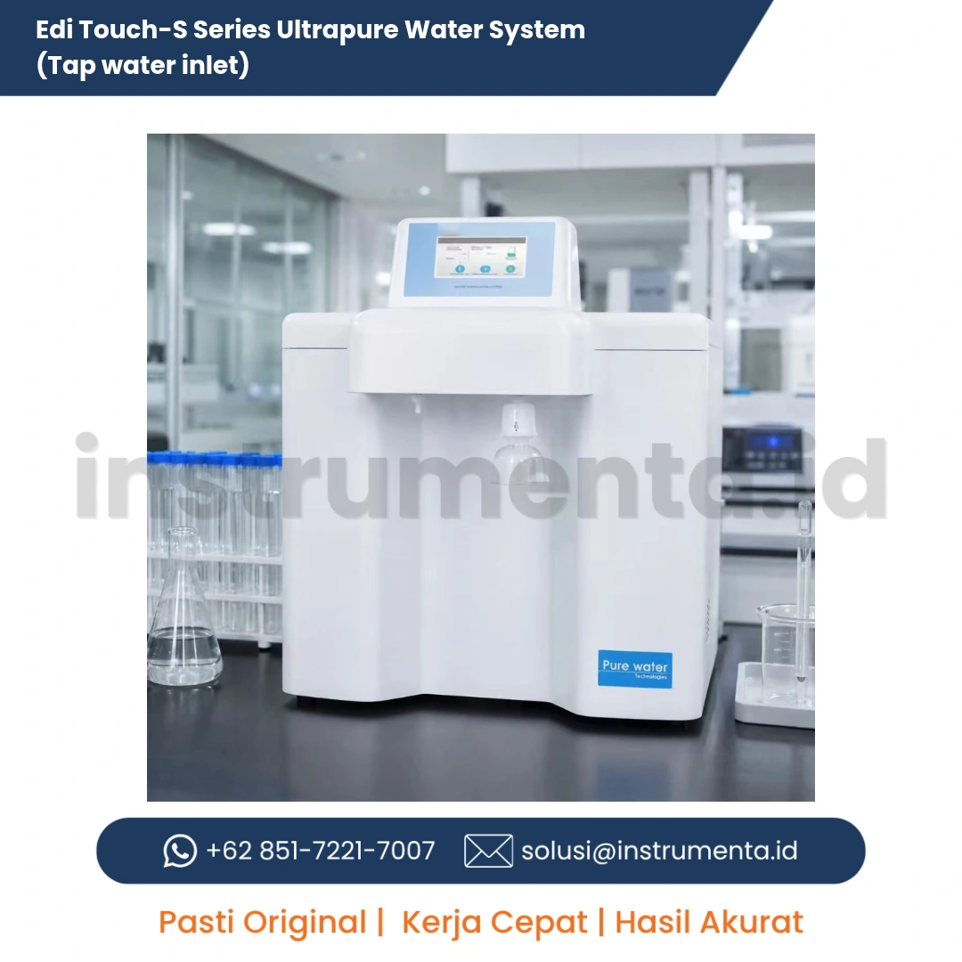 Distributor Resmi Edi Touch-S Series Ultrapure Water System Tap Water Inlet Ready Stock